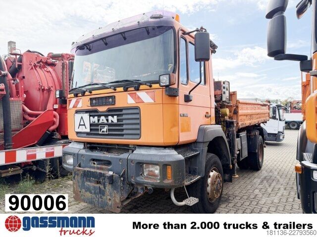 Spezial-LKW MAN 19.364/414 4x4 BB, Winterdienstausstattung, Kran