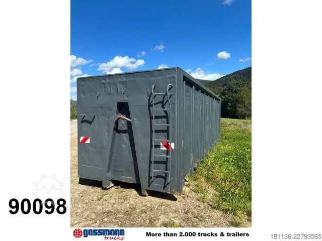 Abrollcontainer  Nau Abrollcontainer mit Flügeltür ca. 37m³