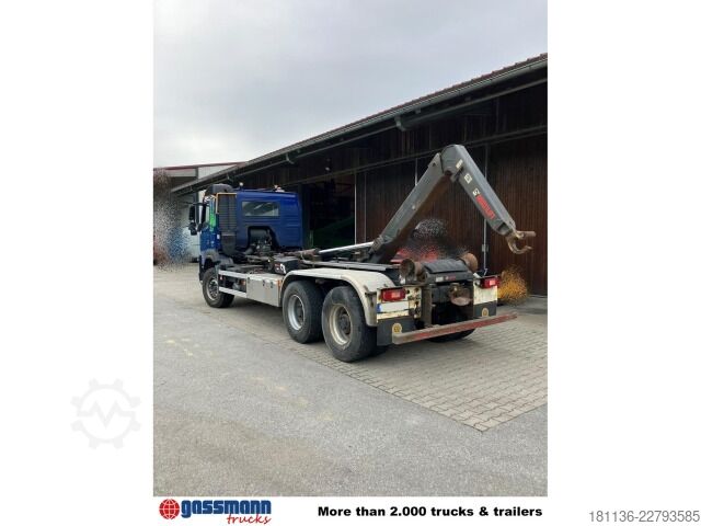 Abrollkipper Volvo FMX 500 6x4, Multlilift Abrollanlage XR 21 S Widi