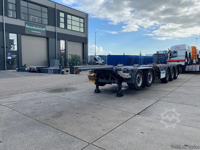 Containertransport D-TEC CT-521-S / CombiTrailer S-Line / 5 axles / SAF ...