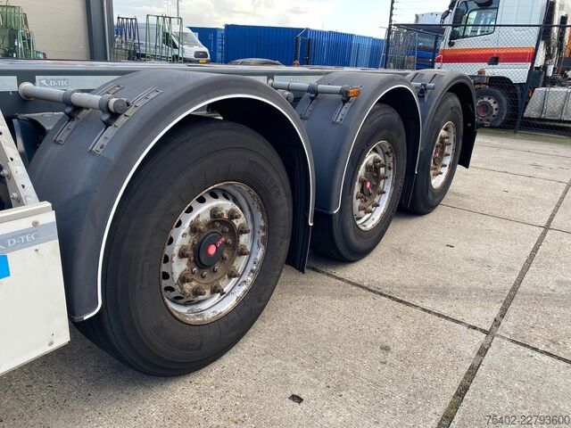 Containertransport D-TEC CT-521-S / CombiTrailer S-Line / 5 axles / SAF ...