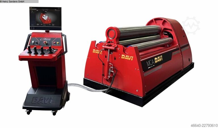 Blechbiegemaschine - 4 Walzen DAVI MCA 3022