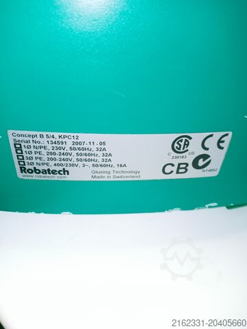 Verpackungsmaschine Robatech Concept B 5/4