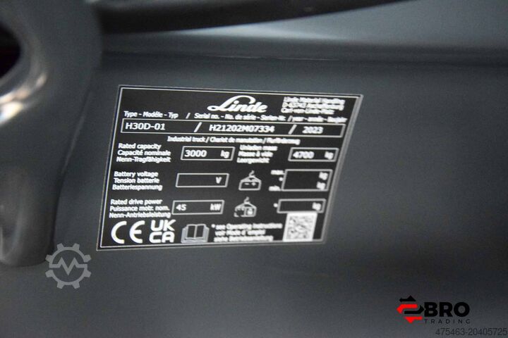 Gabelstapler Linde H30D-01 1202 5 HYDR. VALVES! 2 PCS - BRA