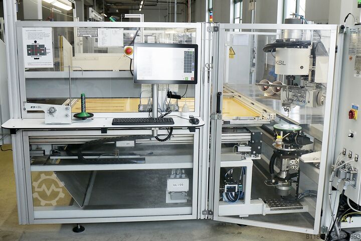 CNC rotary head sewing machine PFAFF-KSL KSL110 - CNC-Drehkopf Nähanlage 2500x800