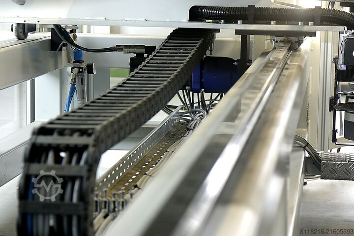 CNC rotary head sewing machine PFAFF-KSL KSL110 - CNC-Drehkopf Nähanlage 2500x800