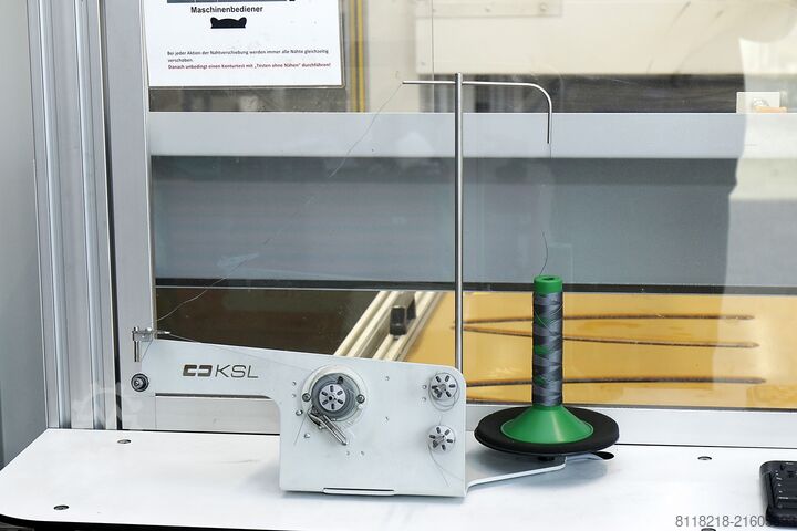 CNC rotary head sewing machine PFAFF-KSL KSL110 - CNC-Drehkopf Nähanlage 2500x800