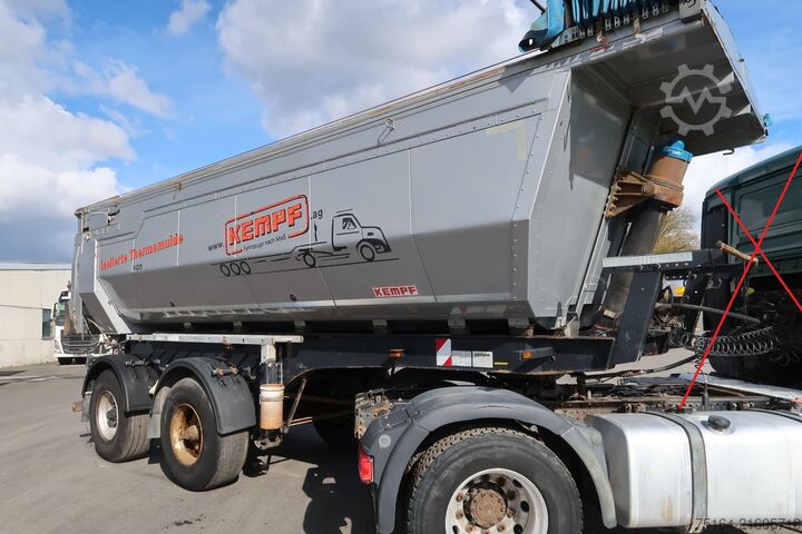 Kipper Auflieger KEMPF SKM 31/2 SR thermoisoliert Stahlrundmuld