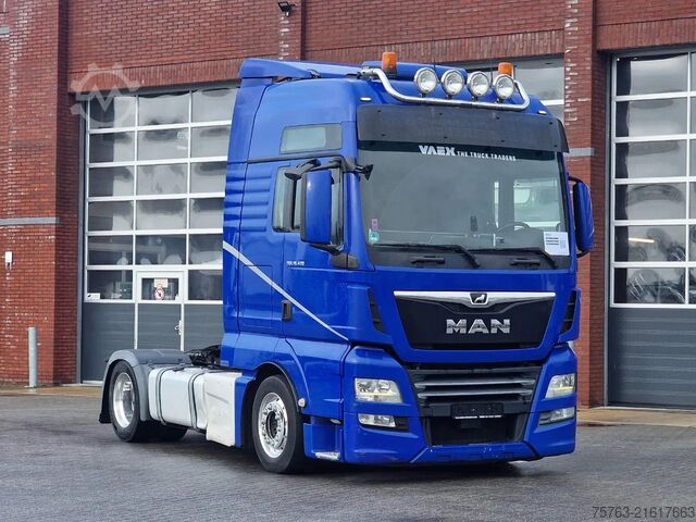 Volumen-SZM MAN TGX 18.420 Low deck - Lifting 5th wheel - Retar...