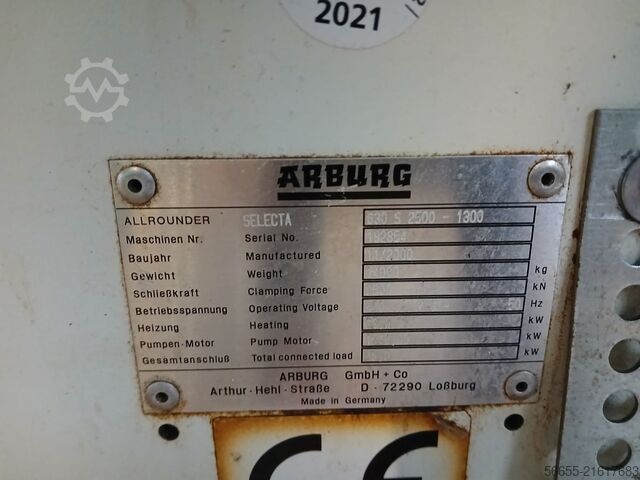 Spritzgießmaschine Arburg 