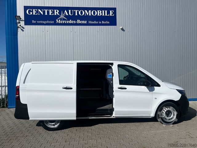 Kastenwagen MERCEDES-BENZ Vito 110 LANG 6G KLIMA TEMPOMAT 3-SITZE SCHRÄNKE