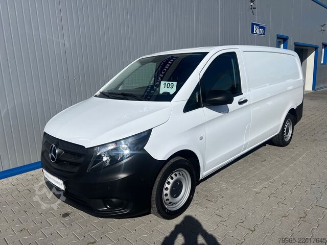 Kastenwagen MERCEDES-BENZ Vito 110 LANG 6G KLIMA TEMPOMAT 3-SITZE SCHRÄNKE
