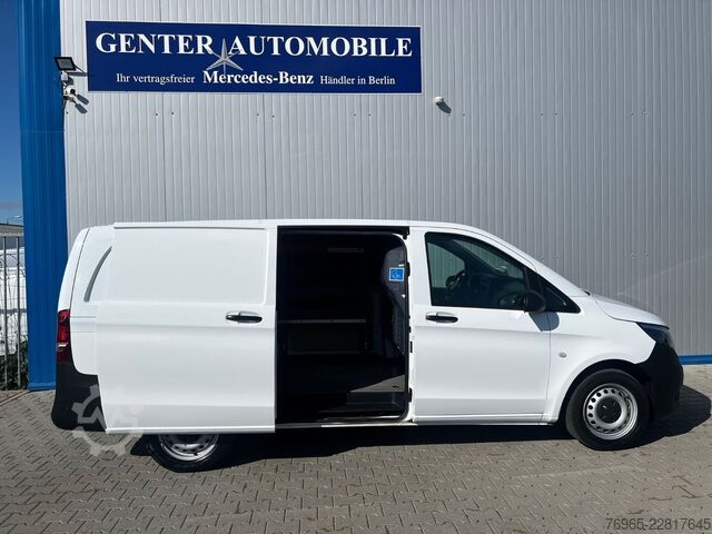 Kastenwagen MERCEDES-BENZ Vito 110 LANG 6G KLIMA TEMPOMAT 3-SITZE SCHRÄNKE