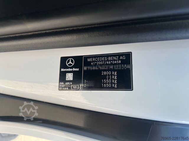 Kastenwagen MERCEDES-BENZ Vito 110 LANG 6G KLIMA TEMPOMAT 3-SITZE SCHRÄNKE