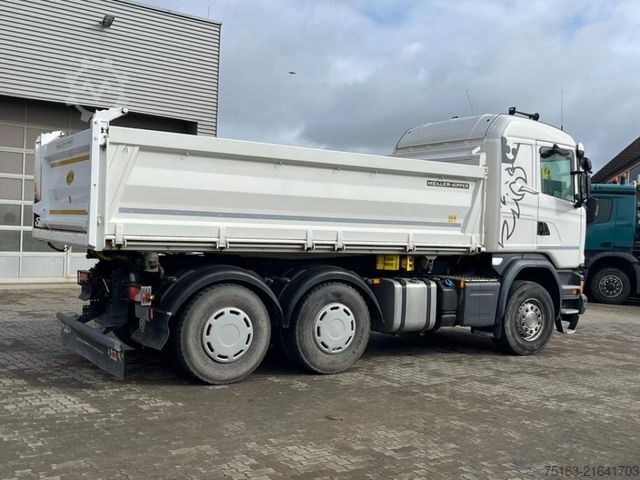 Kipper LKW SCANIA G 410 6x4 3-Achs Kipper Meiller Bordmatik