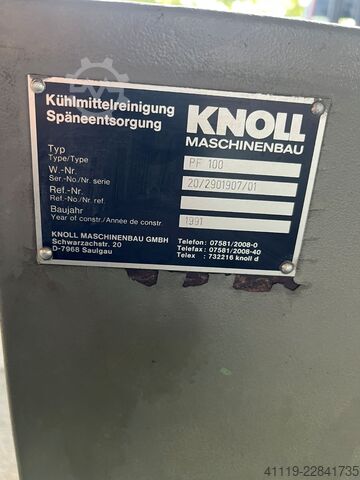 Filteranlage Knoll PF100  