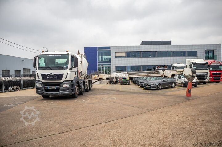 Mixer MAN TGS 32.360+PUTZMEISTER8M³+BAND/BELT/TAPIS