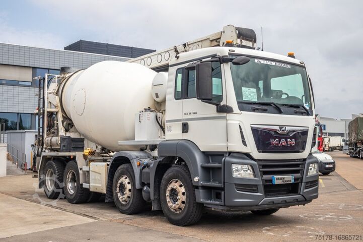 Mixer MAN TGS 32.360+PUTZMEISTER8M³+BAND/BELT/TAPIS