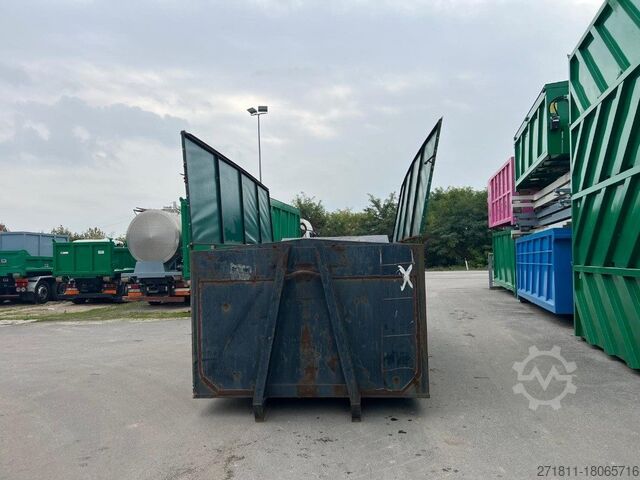 Roll-off container  CONTAINER SCARRABILE USATO CON COPERCHIO