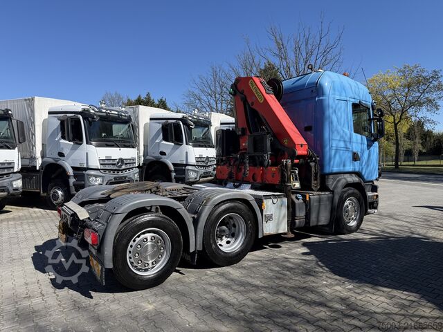 Standard SZM Scania G450 6X2 Kran Palfinger PK 26002