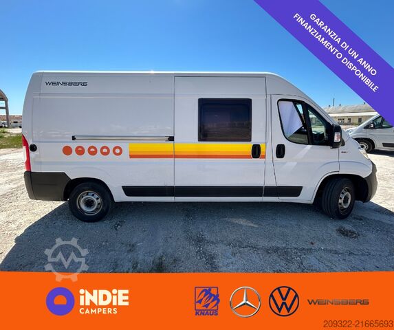 Kastenwagen Wohnmobil / Campervan Fiat Ducato Weinsberg Carabus 600 K | 2023 | EURO 6 | Venditore Professionale