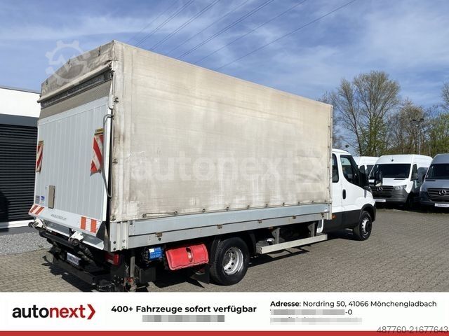 Transporter mit Pritsche & Plane IVECO Daily 70C18H DoKa *Werkstatt* LBW+7-Sitze 5007