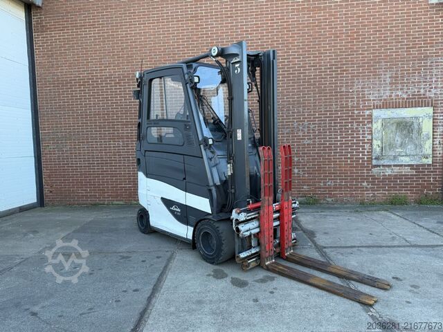 Electric 4-wheel forklift Linde E30HL-01/600