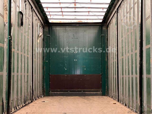 Open semitrailer with tarp KRONE SD Pritsche + Plane Edscha-Verdeck