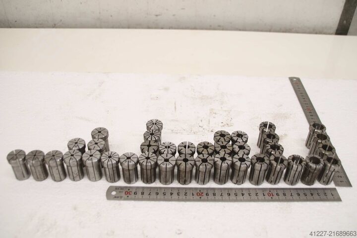 Spannzangenhülsen 37 Stück unbekannt Ø 2,5-18 mm