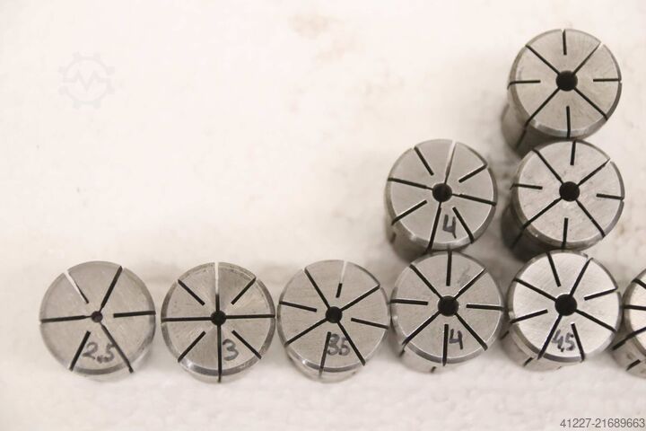 Spannzangenhülsen 37 Stück unbekannt Ø 2,5-18 mm