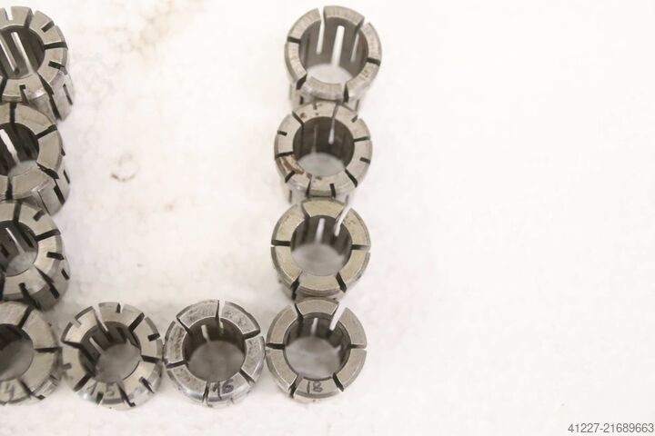 Spannzangenhülsen 37 Stück unbekannt Ø 2,5-18 mm