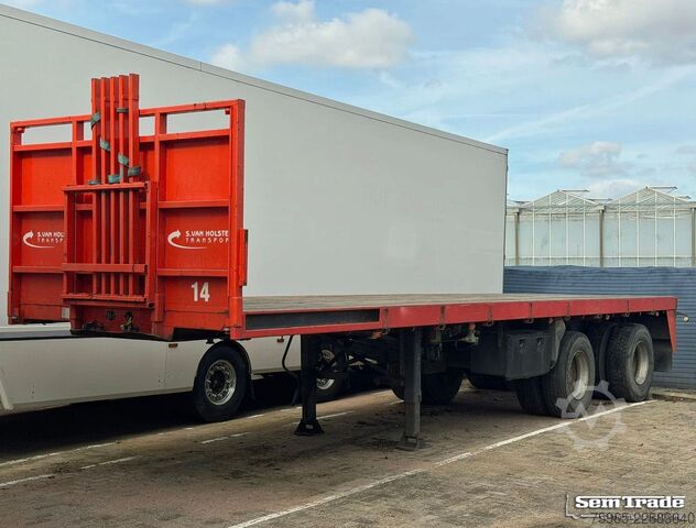 Auflieger mit Arbeitsbühne FLOOR FL0 12 202T DRUM BRAKES STEERING AXLE 950 CM LON