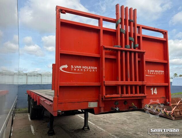 Auflieger mit Arbeitsbühne FLOOR FL0 12 202T DRUM BRAKES STEERING AXLE 950 CM LON