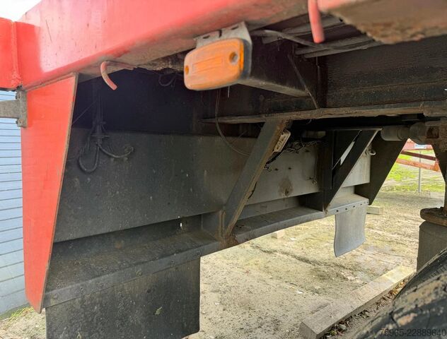 Auflieger mit Arbeitsbühne FLOOR FL0 12 202T DRUM BRAKES STEERING AXLE 950 CM LON