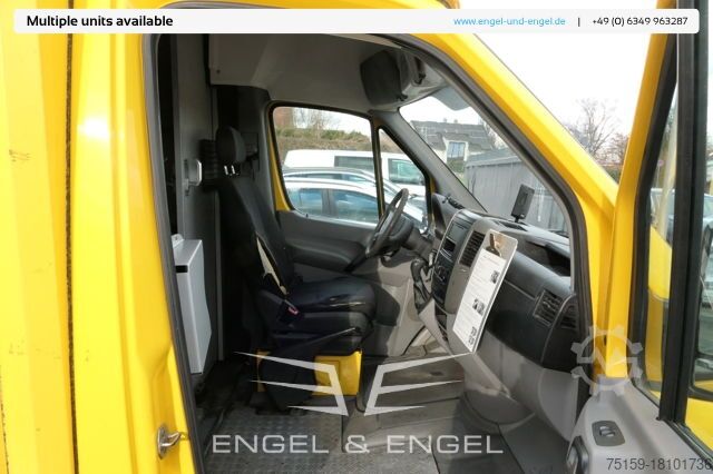 Box van mercedes-benz SPRINTER 310 CDI MAXI EURO-5 KOFFER REGALE KAMERA DURCHGANG
