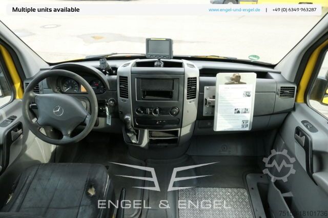 Box van mercedes-benz SPRINTER 310 CDI MAXI EURO-5 KOFFER REGALE KAMERA DURCHGANG