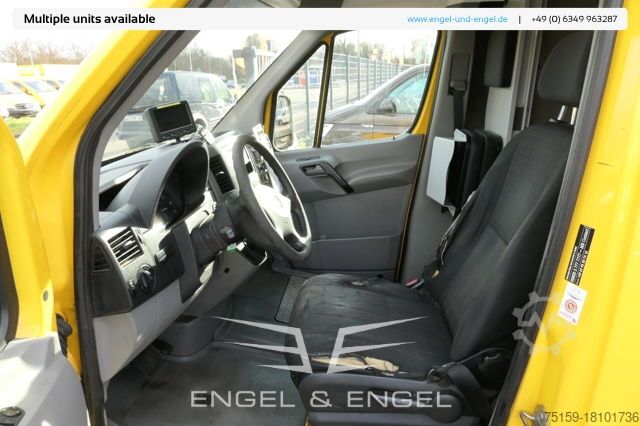 Box van mercedes-benz SPRINTER 310 CDI MAXI EURO-5 KOFFER REGALE KAMERA DURCHGANG