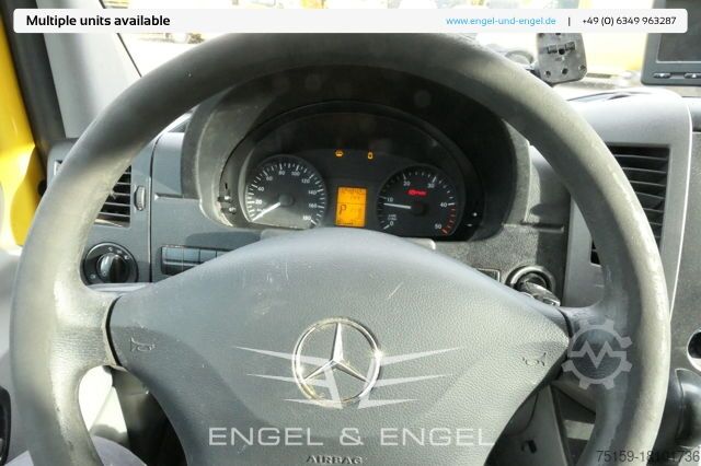 Box van mercedes-benz SPRINTER 310 CDI MAXI EURO-5 KOFFER REGALE KAMERA DURCHGANG