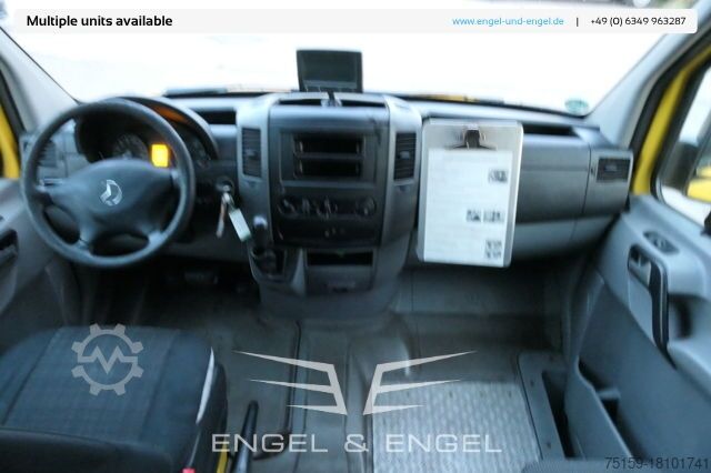 Transporter mit Koffer mercedes-benz SPRINTER 310 CDI MAXI EURO-5 KOFFER REGALE KAMERA DURCHGANG