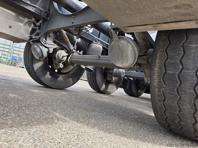 Container transportation Van Hool 3-ASSIGE OPLEGGER A3C002  20/30 FT ADR trailer.