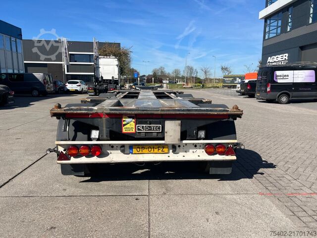 Container transport D-TEC FLEXITRAILER FT-HD-S / 3x Extendable / 1x Lift ...