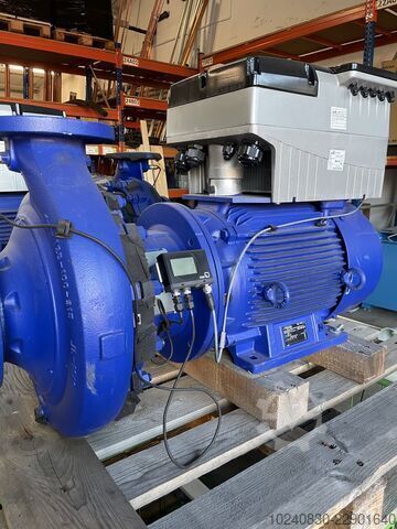 Single-stage spiral casing pump with frequency converter KSB Etabloc 125-100-315 GG