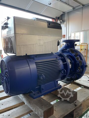 Single-stage spiral casing pump with frequency converter KSB Etabloc 125-100-315 GG