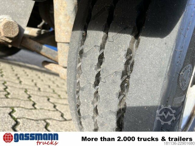 Open semitrailer with tarp Ackermann PS-F 5.3/13.5 EZG SPS, 8x VORHANDEN,