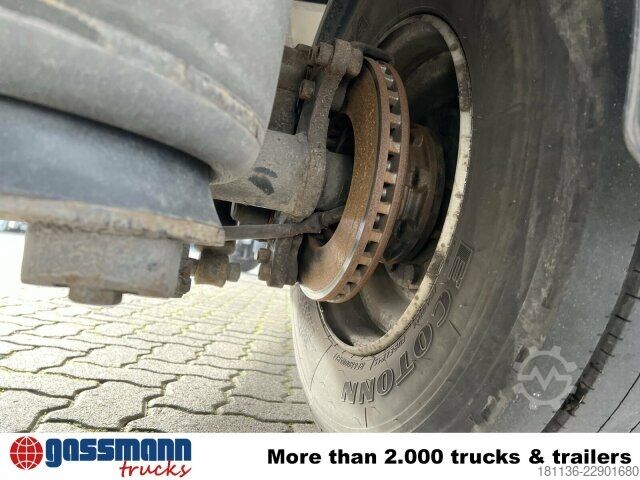 Open semitrailer with tarp Ackermann PS-F 5.3/13.5 EZG SPS, 8x VORHANDEN,