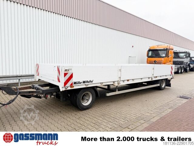 Open trailer with tarp Müller-Mitteltal TP-BW 20,0, Twist-Lock