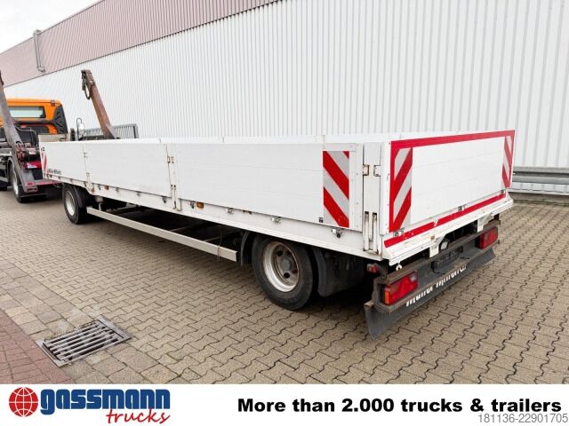 Open trailer with tarp Müller-Mitteltal TP-BW 20,0, Twist-Lock