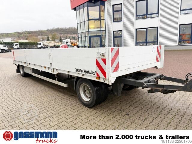 Open trailer with tarp Müller-Mitteltal TP-BW 20,0, Twist-Lock