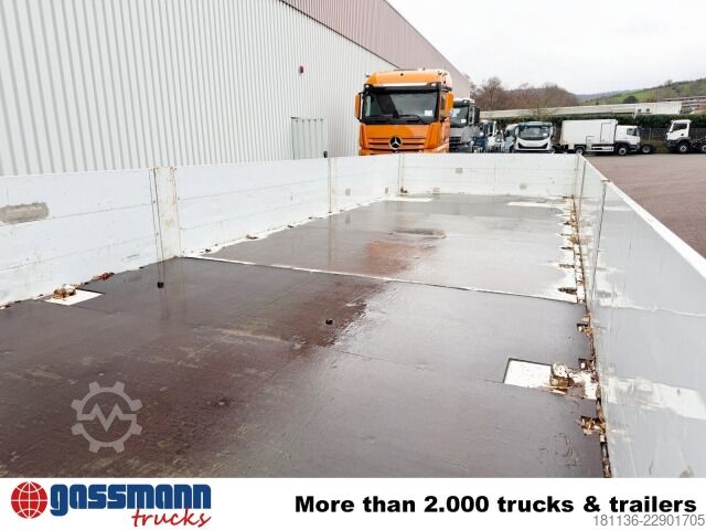 Open trailer with tarp Müller-Mitteltal TP-BW 20,0, Twist-Lock