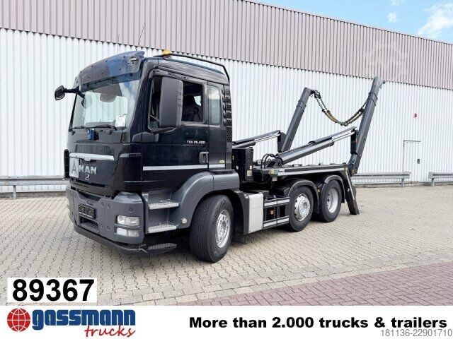 Tipper truck MAN TGS 26.400 6x2-4 BL, Vorlauflenk-/liftachse
